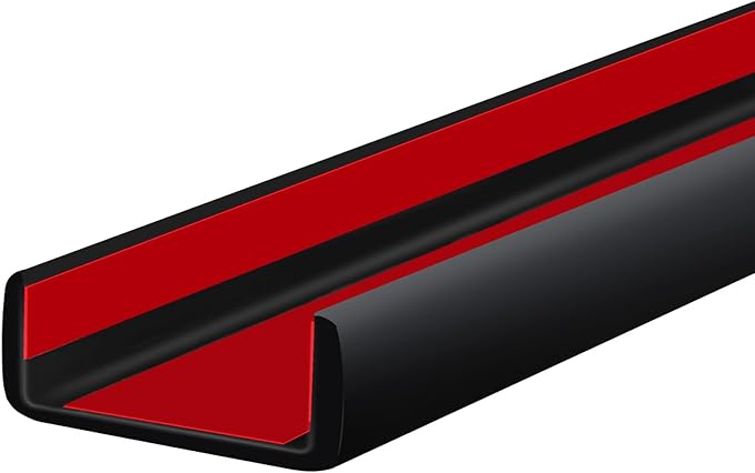 Rubber Edge Trim, 2 inch Wide U Channel Edge Trim, Big Size U Shaped Trim by Protalwell