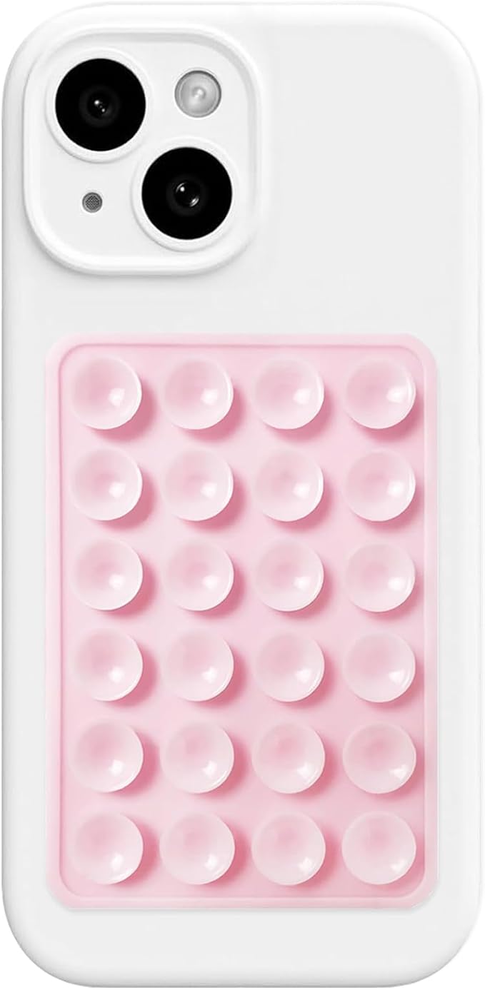 AZXYI Silicone Suction Phone Case Mount, Silicon Adhesive Suction Cup Phone by AZXYI