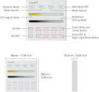 BTF-LIGHTING WR02RF Wireless 2.4G RF 4 Zones CCT Color Temperature LED Strip - Image 5