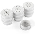 HYCC 10 Pack 2-3/8 Inch Flexible Desk Grommet, Organize Wires and Cables on by HYCC