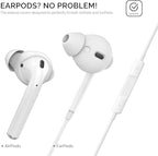 AhaStyle 4 Pairs AirPods Ear Tips Silicone Earbuds Cover Compatible - Image 6