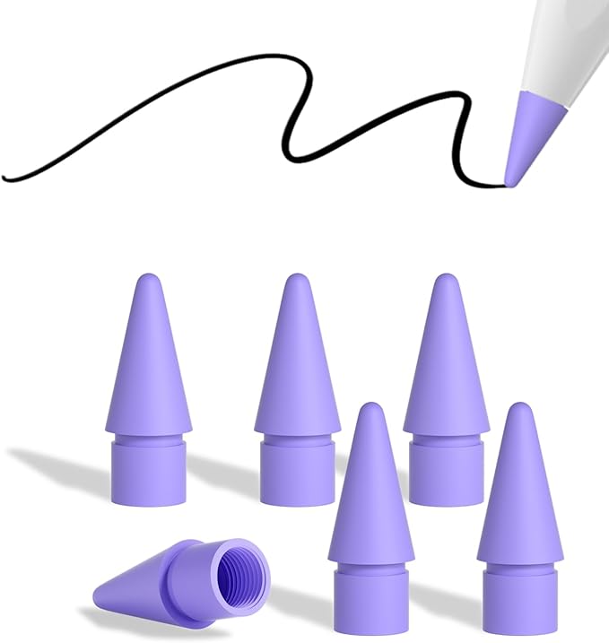 Replacement Pencil Tips for Apple Pencil Pro, Pen Tips for Apple Pencil 2nd by KECOBI