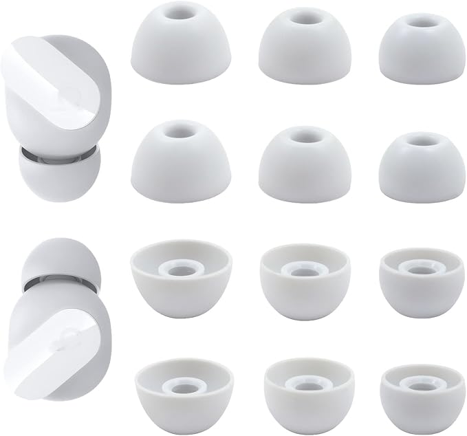 Replacement Silicone Ear Tips for Beats Fit Pro/Studio Buds/Studio Buds+ by Niukeke