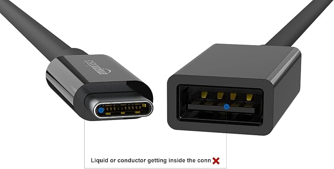 Amazon Basics USB 3.1 USB-C to USB-A Female Adapter Cable Converter, 5Gbps - Image 7