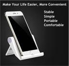 Cell Phone Stand for Desk 2 Pack Mobile Phone Holders Desktop Tablet Stand - Image 5
