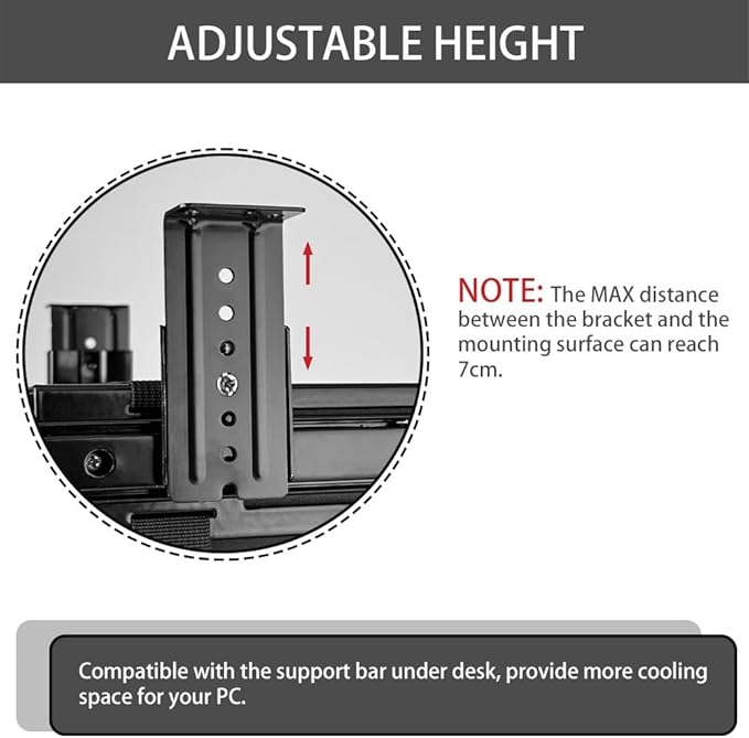 Under Desk Slide Out PC Mount - Image 3
