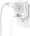Surge Protector Wall Outlet Extender, TESSAN Multi Plug Outlet Splitter by TESSAN