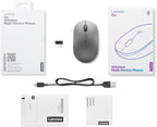 Lenovo Go Multi-Device Wireless Mouse, 2.4GHz Nano USB-C Receiver, Adjustable - Image 11
