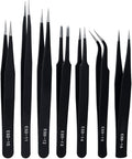 Precision ESD Anti-Static Tweezers, Jewelry-making, Laboratory Work by ZHIYE