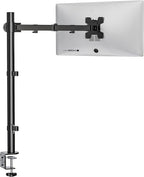 WALI Monitor Arm Mount for Desk, Single Extra Tall Computer Desk Mount by WALI