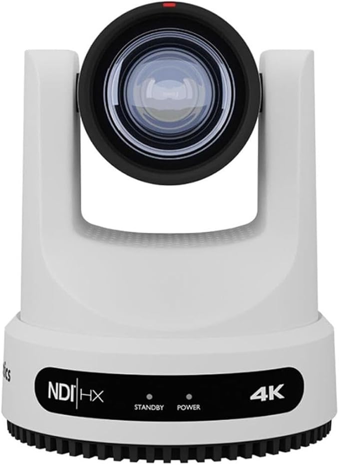 PTZOptics Move 4K 20x Auto-Tracking PTZ Camera by PTZOptics