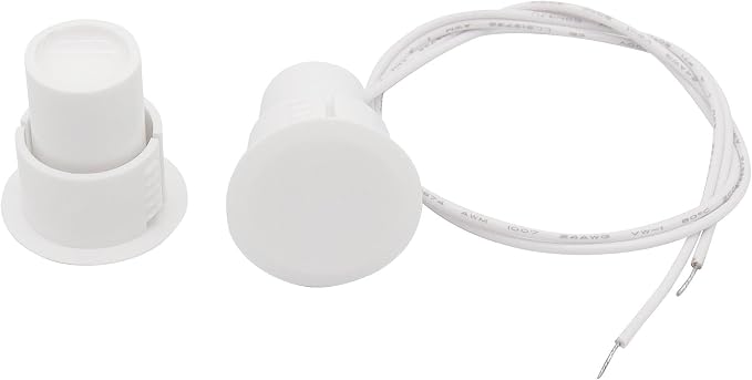 Recessed Wired Security Window Door Contact Sensor, Normally Open NO, Door - Image 5