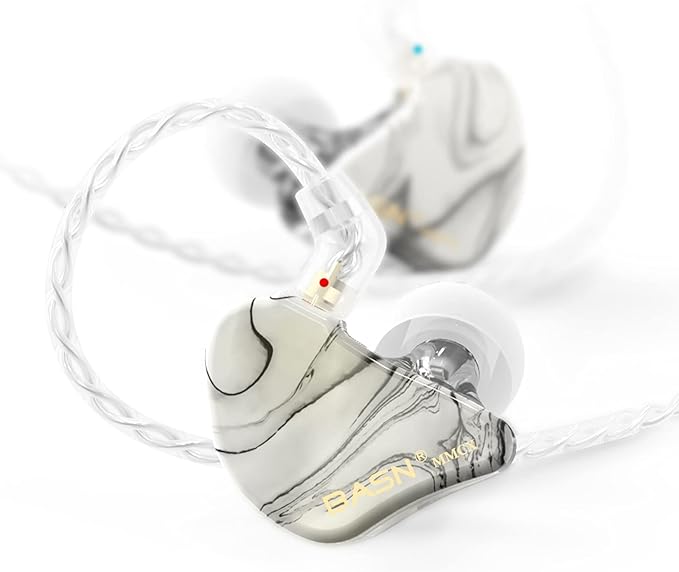 BASN MMCX Triple Driver in-Ear Monitors by BASNAudio