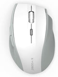 E-YOOSO Wireless Mouse for Laptop, Portable Optical Computer Mouse, 6 Buttons by E-YOOSO