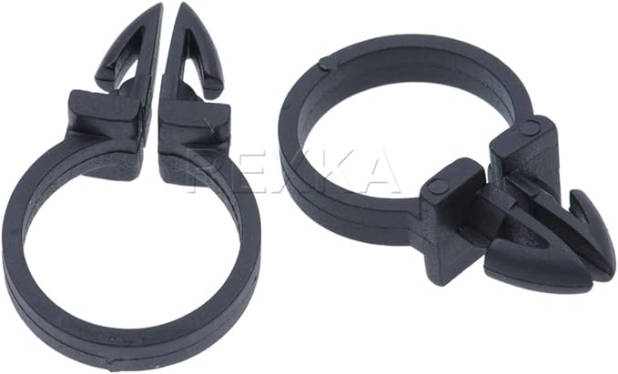 Rexka 30 pcs Wire Routing Clips 5/8" - Image 2