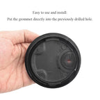 HAHIYO 1Pcs 3.15Inch/80mm Black Zinc Alloy Desk Grommet Wire Grommet Cable - Image 6