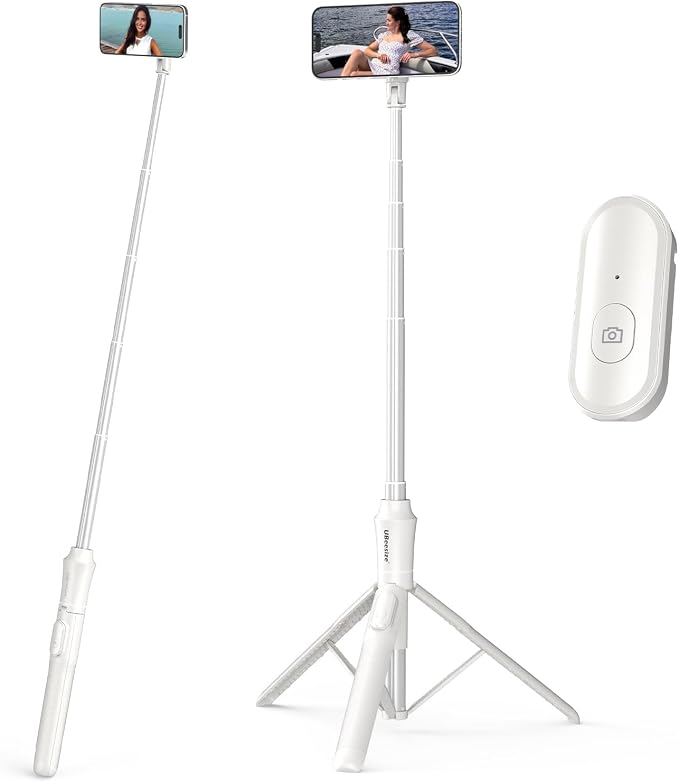 UBeesize 62'' Magnetic Selfie Stick Phone Tripod by UBeesize