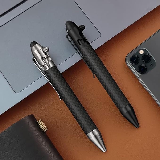 Cool Hand 4.9'' Carbon Fiber Bolt Action Pen Stylus - Image 3
