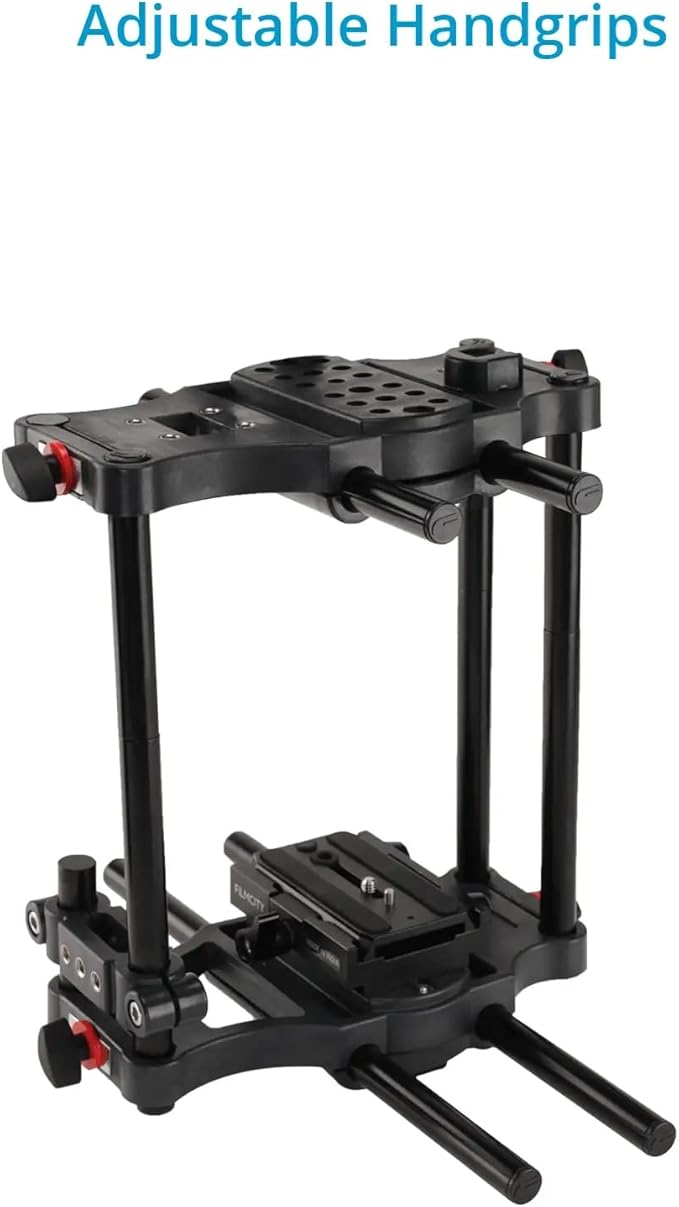 Power DSLR Camera Cage for DSLR DSLM Cameras Only. Adjustable Handles & 15mm - Image 6