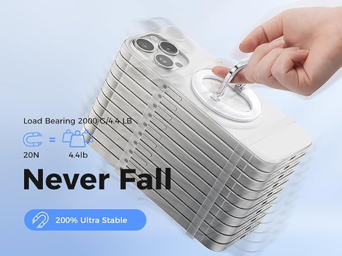 SUPERONE for Magsafe Ring Holder, Magnetic Phone Grip - Image 3