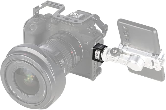 NICEYRIG Cold Shoe Adapter for ARRI Mount, Thumbscrew Easy Mounting Cold Shoe - Image 8
