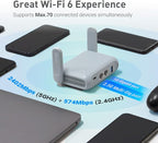 GL.iNet GL-MT3000 Portable Travel Router, Pocket Wi-Fi 6 Wireless 2.5G Router - Image 5