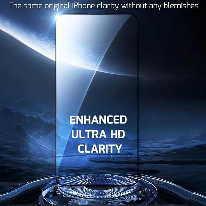 iPhone 14/13/13 Pro Screen Protector Tempered Glass and Installation Tool - Image 6