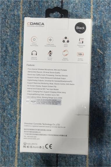 COMICA Vimo Q Four-Channel Mini Wireless Lavalier Microphone System - Image 11
