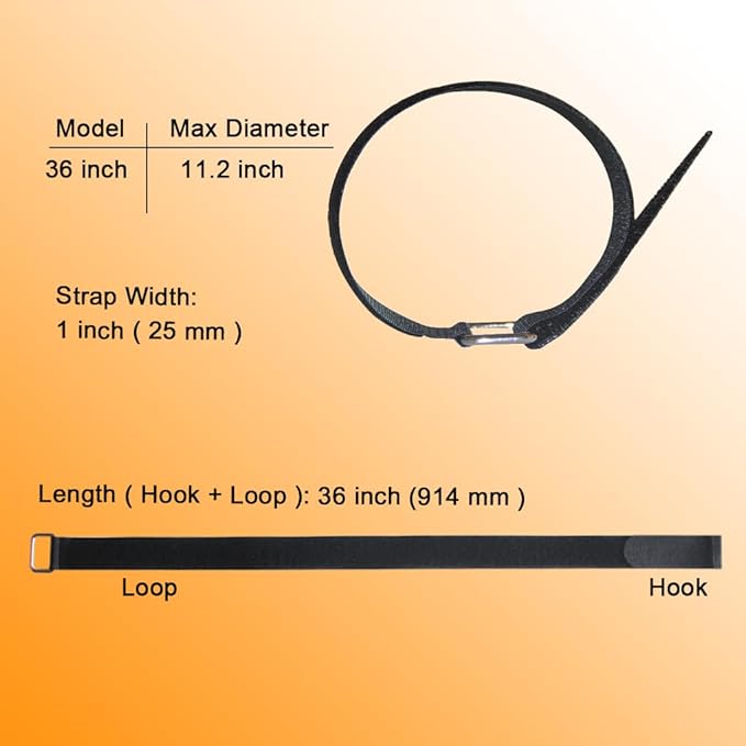 36 inch Cable Strap with Buckle - Image 2