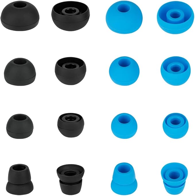 Silicone Ear Tips Earbuds Replacement Tips Compatible - Image 2