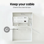 Book Shape Decorative Cable Management Box - Image 4
