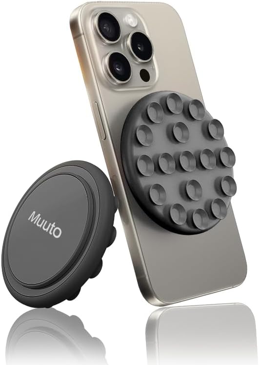 Muuto Silicone Suction Cup Phone Mount, by Muuto