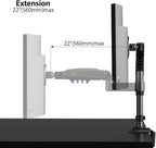 NB North Bayou Monitor Desk Mount Long Arm - Image 4