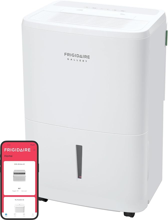Frigidaire Gallery 2-in-1 50-Pint Portable Dehumidifier by Frigidaire