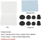 4 Pairs Silicone Earbud Tips Replacement Eartips Earbuds Cap Eartips Tips - Image 8