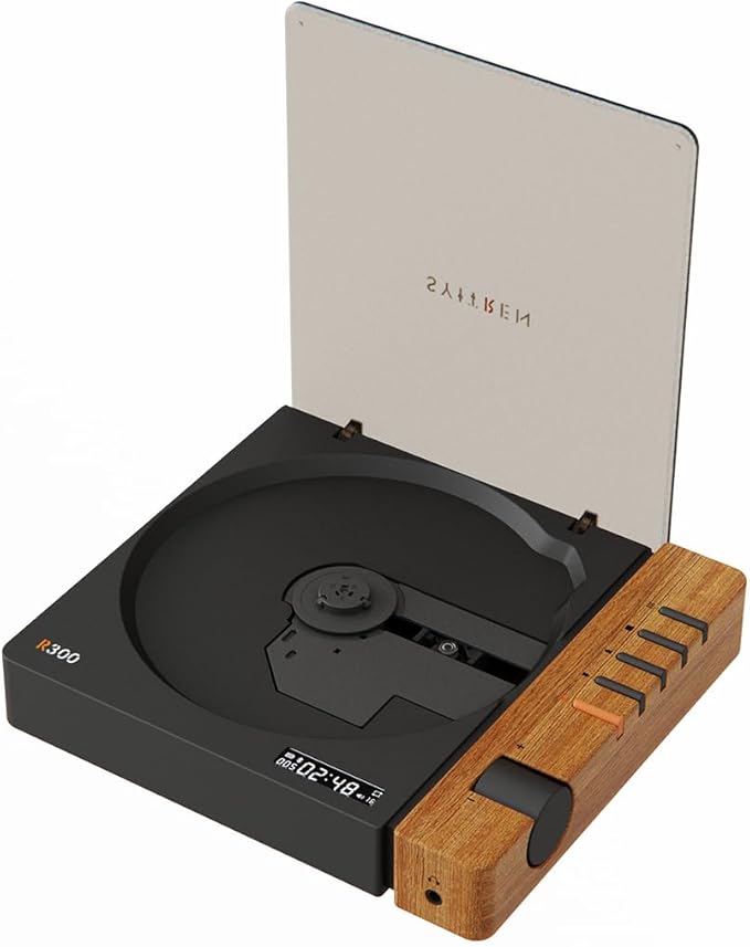 syitren R300 CD Player Portable Bluetooth Desktop Retro CD Players by SyitrenBrand