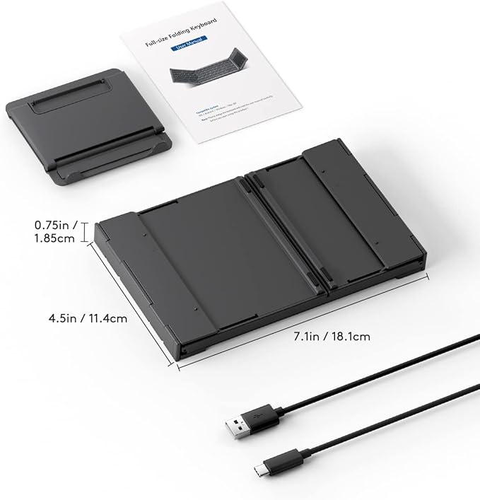 Samsers Foldable Bluetooth Keyboard - Image 8