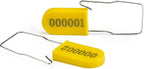 50PCS Plastic Padlock Security Seals Metal Wire Padlocks Electric Meter Seal - Image 2