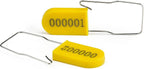 500PCS Plastic Padlock Security Seals Metal Wire Padlocks Electric Meter Seal - Image 2
