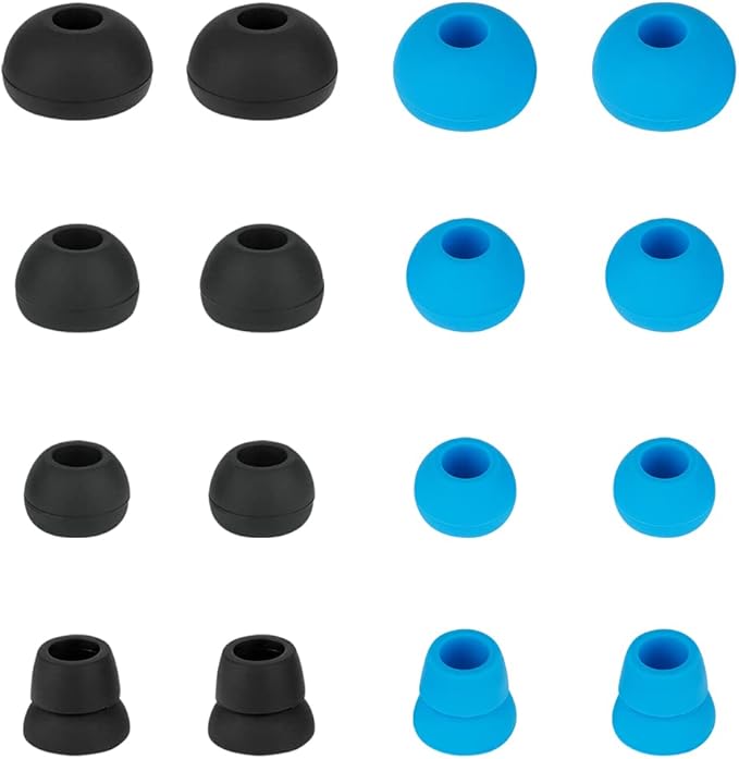 Silicone Ear Tips Earbuds Replacement Tips Compatible by WKYMY