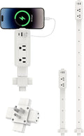 Outlet Extender Stick | Free Combination | USB-A, USB-C Port, 2 AC Outlets by Maxsure