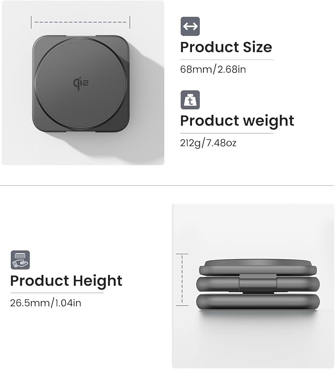 Qi2 Certified 3 in 1 Charging Station - Image 8