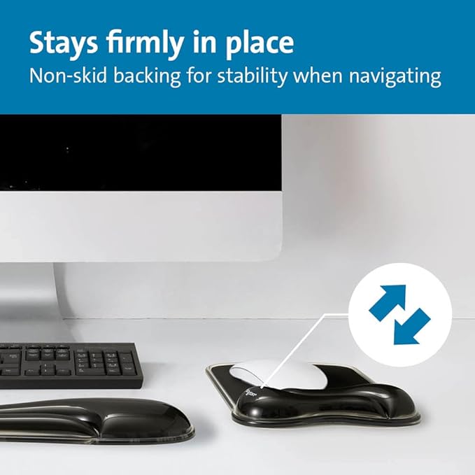 Kensington Duo Gel Wave Mouse Pad & Wrist Rest - Image 6