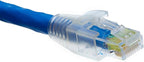 trueCABLE RJ45 Strain Relief Boots, 8.0mm Slip-On PVC Plug Cover, Transparent by trueCABLE