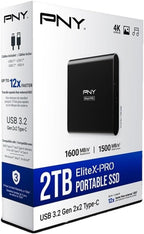 PNY EliteX-PRO 2TB USB 3.2 Gen 2x2 Type-C Portable Solid State Drive – - Image 8