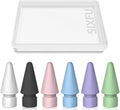 6 Color Tips for Apple Pencil tip, Apple Pen Tip Compatible by SIXFU