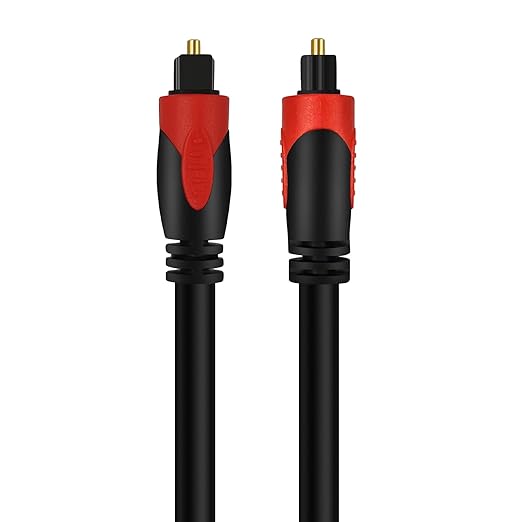 3FT Optical Audio Cable, Digital Audio Fiber Optic Cable Toslink, Flexible - Image 4