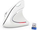 TECKNET Ergonomic Mouse, 4800 DPI Wireless Vertical Mouse by Tecknet
