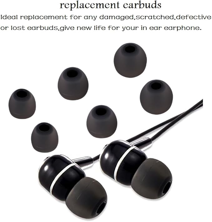 Earbud Tips Replacement Earbud Tips Ear Bud Replacement Pieces Silicone Soft - Image 5