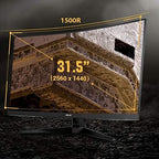 ASUS TUF Gaming 32" 1440P HDR Curved Monitor - Image 2